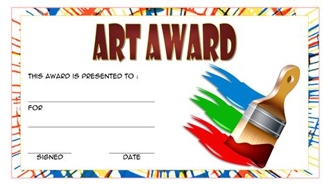 artist awards drawing.